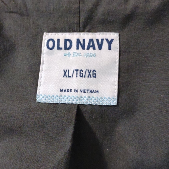 Old Navy Army Jacket xl green summer weight - Picture 7 of 9